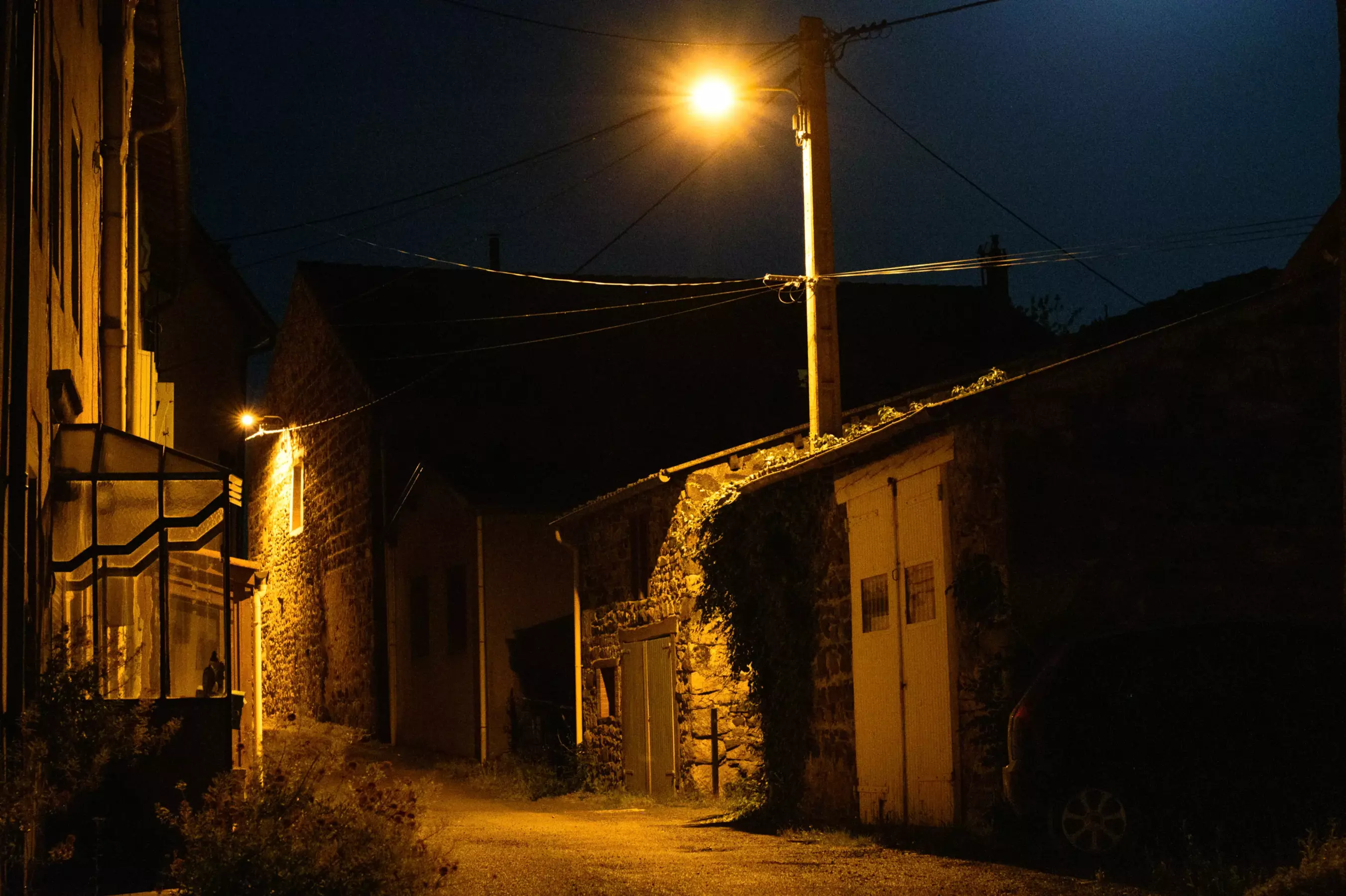 L.E.D by the night
